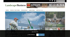 Desktop Screenshot of landscape-business.com